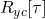 R_{yc}[\tau]