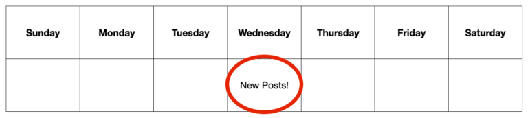 Be on the lookout for new posts every Wednesday!