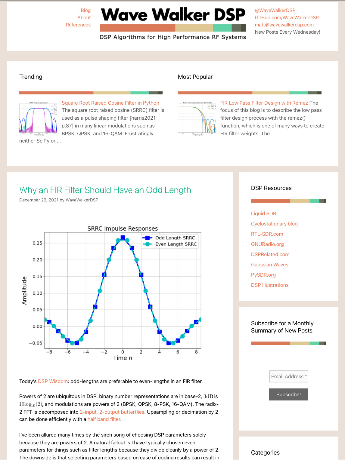 One Year Anniversary! - Wave Walker DSP