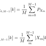 Equation for the power spectral density.