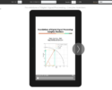 The eBook can be viewed as a tablet, cell phone or Kindle devices.